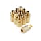 Primefit 6-Ball Industrial Brass Coupler 1/4"x1/4" M NPT, 10PCS IC1414MB6-B10-P - alternate 1